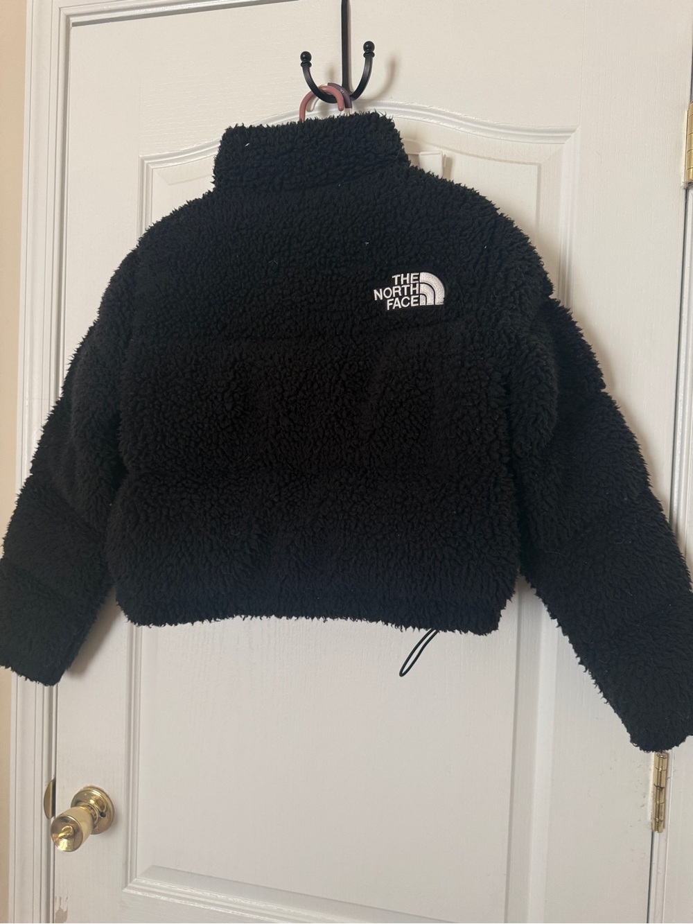 The North Face Women's Black Sherpa Nuptse Jacket - Medium $350 retail - Picture 5 of 7